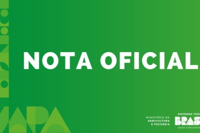 Resposta Oficial do Ministério da Agricultura e Pecuária do Brasil