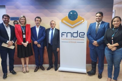 Prefeito Eleito de São Rafael e vice-prefeito buscam solucionar pendências junto ao FNDE