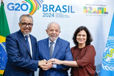 Lula ressalta compromisso de fortalecer a saúde com investimentos na OMS