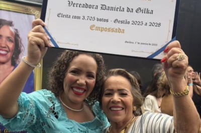 Daniela da Gilka toma posse como vereadora em Goiânia e reforça compromisso com os goianienses