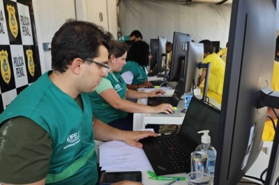 Cerca de 130 homens são atendidos pela DPE-GO em mais um Mutirão Carcerário, em Bela Vista de Goiás