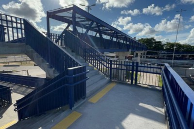 População de Jaboatão dos Guararapes ganha nova passarela no km 82,3 da BR-101/PE