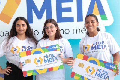 Pagamento do Pé-de-Meia começa nesta segunda, 31/3. Confira calendário