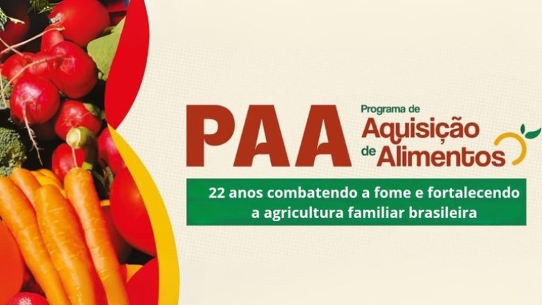 Com 2,3 bilhões de quilos de alimentos distribuídos, PAA celebra 22 anos de combate à fome