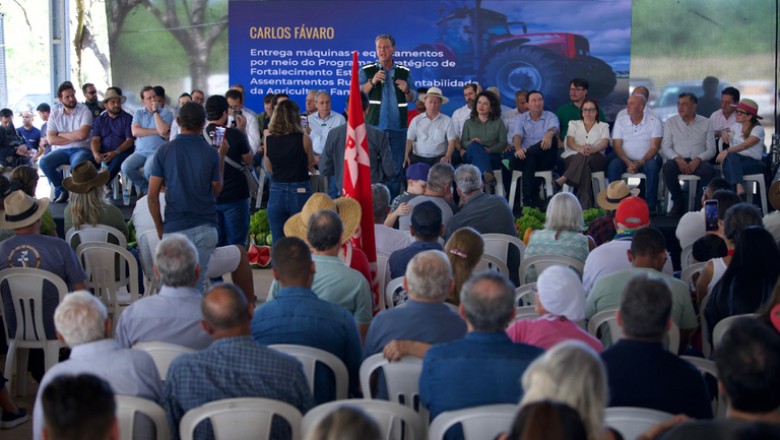Ministro Carlos Fávaro destaca mecanização e ciência para garantir mais eficiência na produção familiar