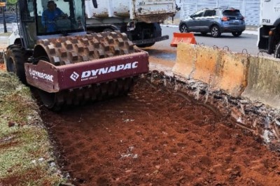 Obras de alargamento de pista da Avenida Jamel Cecílio, no Jardim Goiás, entram em estágio final