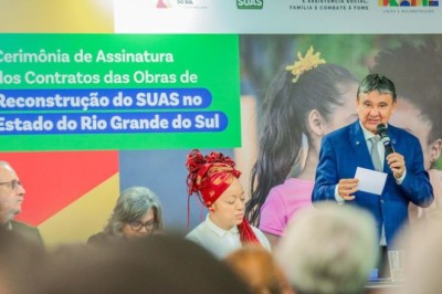Governo Federal apoia reconstrução de unidades de assistência social no Rio Grande do Sul