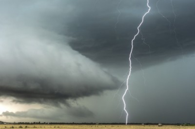 Fortes tempestades e queda de temperatura no Sul do país