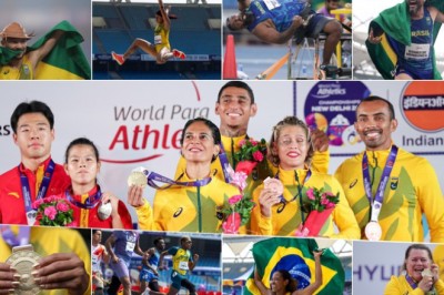 Com 100% de Bolsa Atleta, Brasil é campeão geral do Mundial de Atletismo Paralímpico pela primeira vez na história