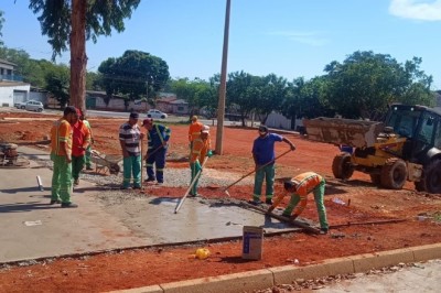 Praça do Setor Vale do Araguaia ganha nova estrutura e mais espaços de lazer