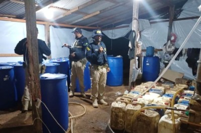 Governo do Brasil apreende 9 mil litros de diesel e 4 toneladas de alimentos em ação contra garimpo e contrabando em Roraima