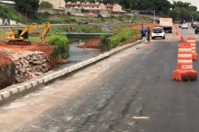 Obras na Marginal Botafogo serão concluídas até o final da semana
