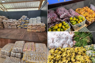 Governo do Brasil destina 143 toneladas de alimentos do PAA para eventos da sociedade civil na COP30