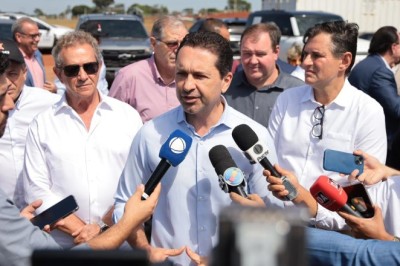 Prefeito Vilela acompanha avanço de obras do Antares e destaca a consolidação de Aparecida como polo logístico
