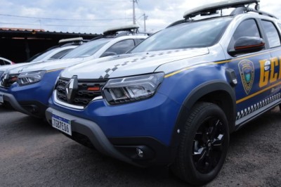 Prefeito Vilela reforça combate à criminalidade em Aparecida com entrega de novas viaturas para a GCM e ROMU