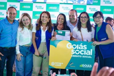 Gracinha Caiado e Daniel Vilela levam serviços do Goiás Social para Caldas Novas