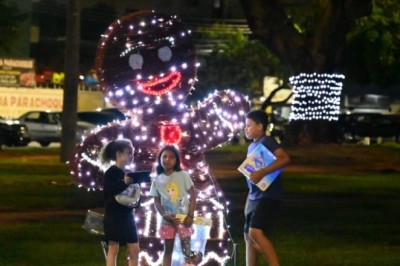 Mabel amplia nova iluminação natalina de Goiânia para mais cinco pontos