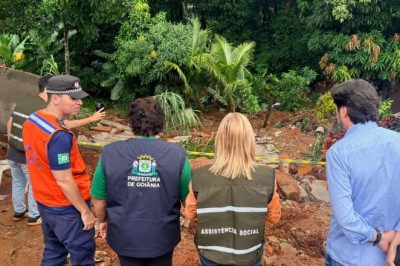 Prefeitura presta assistência às famílias vítimas de desabamentos no Jardim Curitiba IV