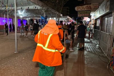 Comurg recolhe 66 toneladas de resíduos durante festividades de Carnaval