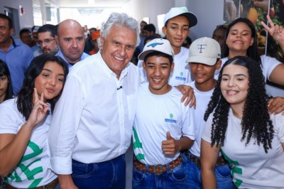 Caiado inaugura nova sede do Agrocolégio de Goianésia e reforça compromisso com a educação