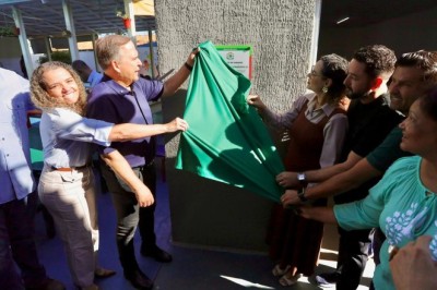 “Tá sobrando vagas”, diz Mabel em lançamento de mutirão na Educação