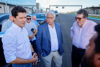 Diretores da Fórmula Indy vistoriam Autódromo e avaliam realização de prova em Goiânia