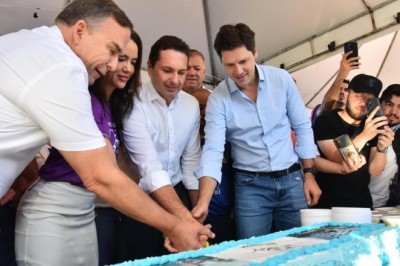 Prefeitura de Aparecida celebra 104 anos com desfile cívico, bolo e avanços históricos no primeiro ano da Gestão Vilela