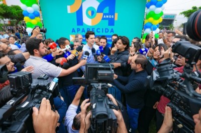 Daniel Vilela ressalta parceria entre Estado e prefeitura durante celebração dos 104 anos de Aparecida