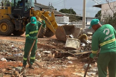 Prefeitura realiza operação Goiânia Mais Limpa com meta de recolher 6 mil toneladas de entulho