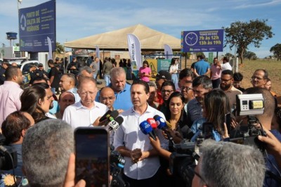 Primeiro Ponto de Coleta de Resíduos de Aparecida é entregue pelo prefeito Vilela