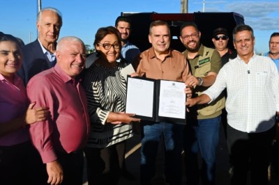 Mabel autoriza extensão de rede para iluminação na Avenida Bela Vista, no Vale das Pombas