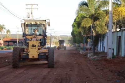 Prefeitura de Aparecida avança com obras de asfalto no Rosa dos Ventos, Jardim Cristal e Esplanada
