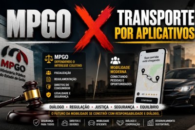 Atuação do MPGO garante regulamentação do transporte por aplicativos em Ipameri