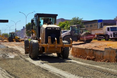Prefeitura avança com obras das vias laterais para melhorar acesso à Avenida Castelo Branco